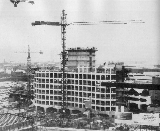 ATV Centre under construction