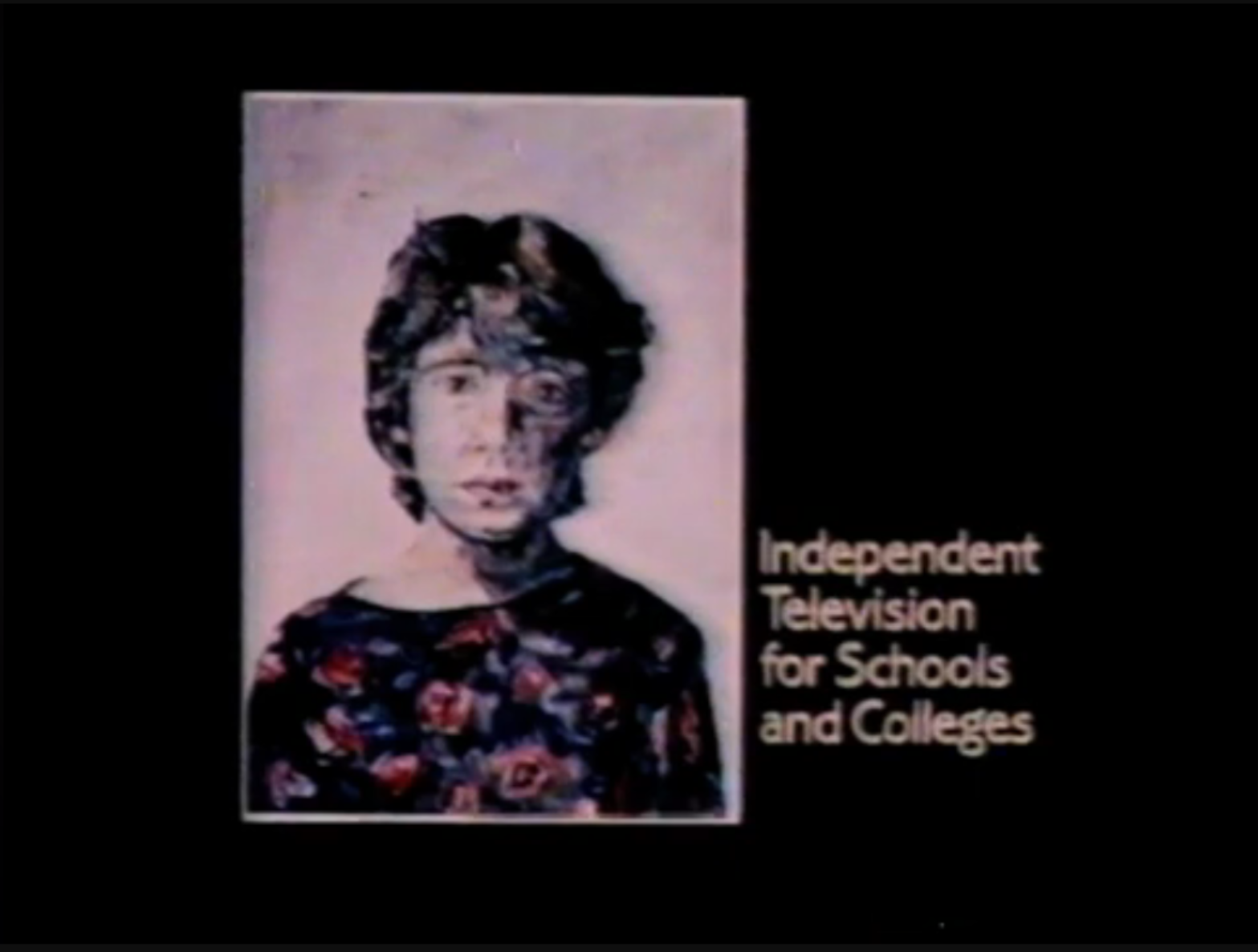 Cadbury's National Exhibition of Children's Art: Self Portrait (Celia Eudon)